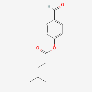 (4-Formylphenyl) 4-methylpentanoate