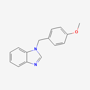 1-[(4-Methoxyphenyl)methyl]benzimidazole