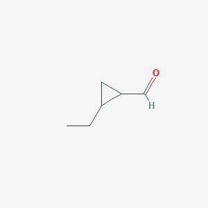 molecular formula C6H10O B2650050 2-Ethylcyclopropane-1-carbaldehyde CAS No. 1849287-96-2
