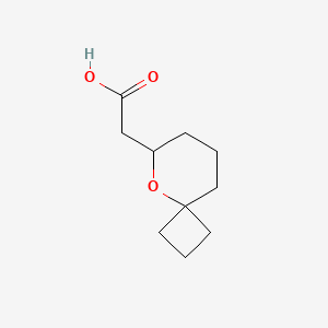 2-(5-Oxaspiro[3.5]nonan-6-yl)acetic acid