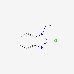 molecular formula C9H9ClN2 B2650197 2-氯-1-乙基-1H-苯并[d]咪唑 CAS No. 58533-15-6