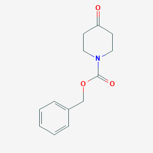 molecular formula C13H15NO3 B026502 1-Cbz-4-哌啶酮 CAS No. 19099-93-5