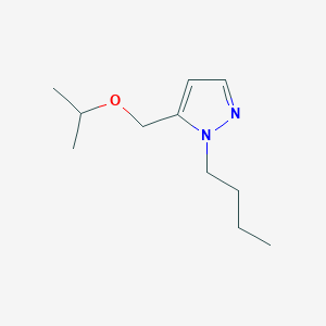 molecular formula C11H20N2O B2650213 1-butyl-5-(isopropoxymethyl)-1H-pyrazole CAS No. 1856062-13-9