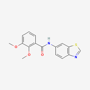 B2650382 N-(benzo[d]thiazol-6-yl)-2,3-dimethoxybenzamide CAS No. 922920-42-1