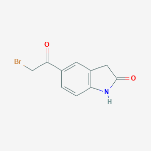 B026504 5-(Bromoacetyl)-2-oxoindoline CAS No. 105316-98-1
