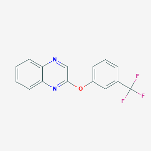 2-[3-(Trifluoromethyl)phenoxy]quinoxaline