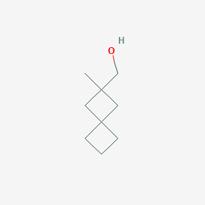 molecular formula C9H16O B2650521 (2-Methylspiro[3.3]heptan-2-yl)methanol CAS No. 2104469-47-6