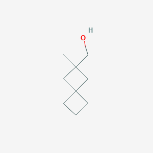 molecular formula C9H16O B2650521 （2-甲基螺[3.3]庚烷-2-基）甲醇 CAS No. 2104469-47-6