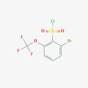 2-Bromo-6-(trifluoromethoxy)benzenesulfonyl chloride