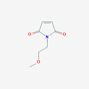 molecular formula C7H9NO3 B2650584 1-(2-Methoxy-ethyl)-pyrrole-2,5-dione CAS No. 79364-17-3