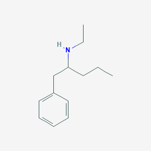 molecular formula C13H21N B2650590 Ethyl(1-phenylpentan-2-yl)amine CAS No. 1184458-97-6