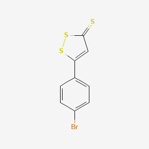 B2650598 5-(4-bromophenyl)-3H-1,2-dithiole-3-thione CAS No. 14659-11-1; 147008-20-6