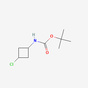 molecular formula C9H16ClNO2 B2650613 Tert-butyl N-(3-chlorocyclobutyl)carbamate CAS No. 2551117-01-0