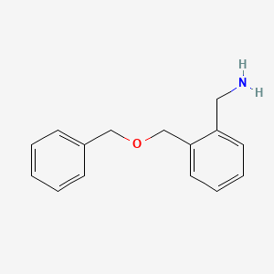 (2-((Benzyloxy)methyl)phenyl)methanamine