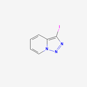 molecular formula C6H4IN3 B2650888 3-Iodo-[1,2,3]triazolo[1,5-a]pyridine CAS No. 916756-21-3