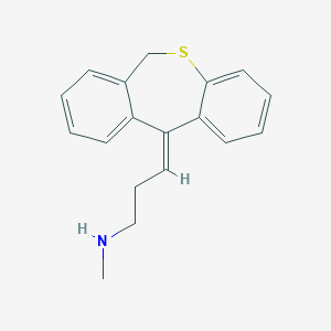 molecular formula C₁₈H₁₉NS B026509 北亚丁烯 CAS No. 1154-09-2