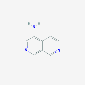 molecular formula C8H7N3 B2650998 [2,7]萘啶-4-胺 CAS No. 1314969-46-4