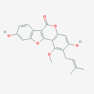 molecular formula C21H18O6 B026511 新糖醇 CAS No. 23013-84-5