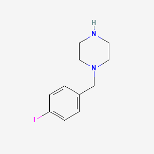 molecular formula C11H15IN2 B2651164 1-(4-Iodobenzyl)piperazine CAS No. 523981-01-3