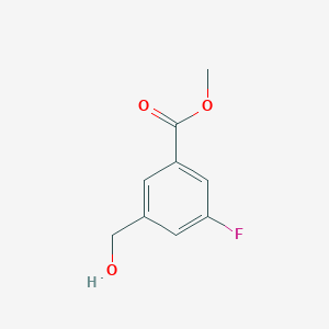 molecular formula C9H9FO3 B2651176 Methyl 3-Fluoro-5-(hydroxymethyl)benzoate CAS No. 660416-37-5