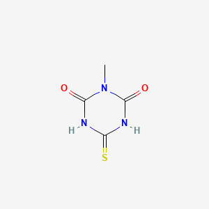 3-Methyl-6-thioxo-1,3,5-triazinane-2,4-dione