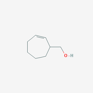 molecular formula C8H14O B2651278 环庚-2-烯-1-基甲醇 CAS No. 134889-65-9