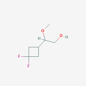 2-(3,3-Difluorocyclobutyl)-2-methoxyethanol