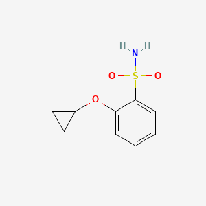 molecular formula C9H11NO3S B2651366 2-环丙氧基苯磺酰胺 CAS No. 1243451-33-3