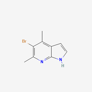 5-Bromo-4,6-dimethyl-1H-pyrrolo[2,3-b]pyridine