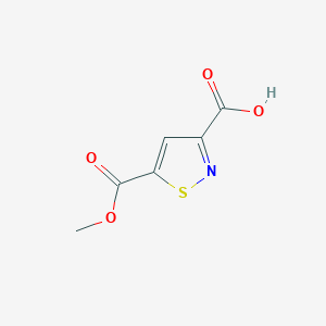 5-(Methoxycarbonyl)isothiazole-3-carboxylic acid