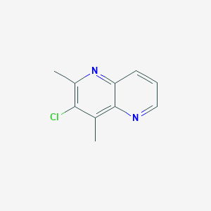 3-Chloro-2,4-dimethyl-1,5-naphthyridine
