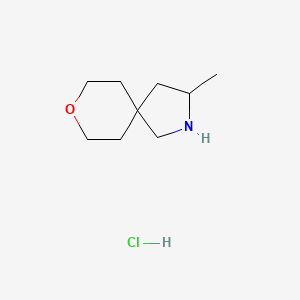 3-Methyl-8-oxa-2-azaspiro[4.5]decane hydrochloride