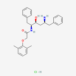 N-((2S,3S,5S)-5-Amino-3-hydroxy-1,6-diphenylhexan-2-yl)-2-(2,6-dimethylphenoxy)acetamide hydrochloride