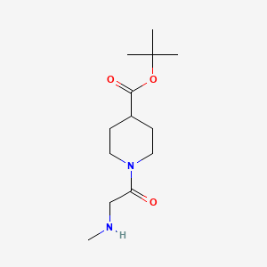 Tert-butyl 1-[2-(methylamino)acetyl]piperidine-4-carboxylate