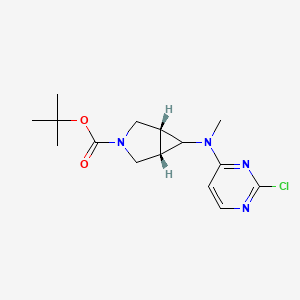Tert-butyl (1R,5S)-6-[(2-chloropyrimidin-4-yl)-methylamino]-3-azabicyclo[3.1.0]hexane-3-carboxylate