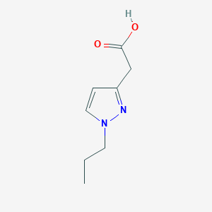 (1-propyl-1H-pyrazol-3-yl)acetic acid