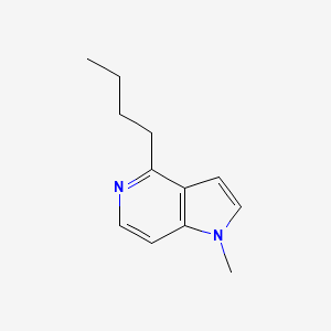 4-butyl-1-methyl-1H-pyrrolo[3,2-c]pyridine