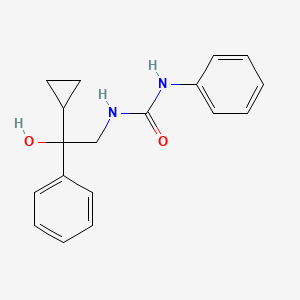 1-(2-Cyclopropyl-2-hydroxy-2-phenylethyl)-3-phenylurea