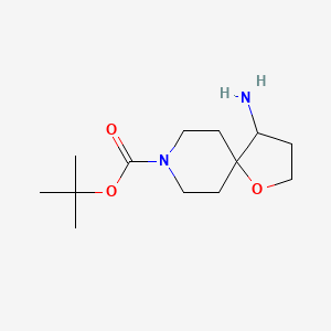tert-Butyl 4-amino-1-oxa-8-azaspiro[4.5]decane-8-carboxylate
