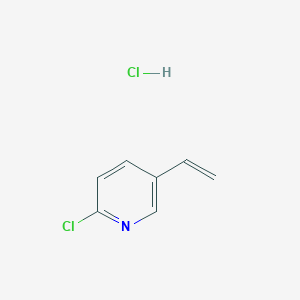 2-Chloro-5-ethenylpyridine;hydrochloride