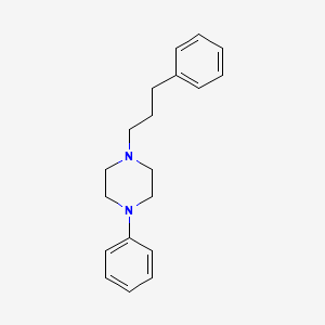 1-Phenyl-4-(3-phenylpropyl)piperazine