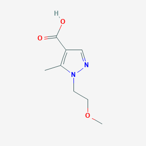 1-(2-methoxyethyl)-5-methyl-1H-pyrazole-4-carboxylic acid