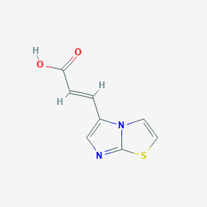 (E)-3-(Imidazo[2,1-b]thiazol-5-yl)acrylic acid