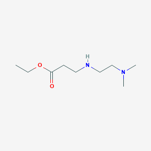 molecular formula C9H20N2O2 B2652039 Ethyl 3-{[2-(dimethylamino)ethyl]amino}propanoate CAS No. 61322-00-7