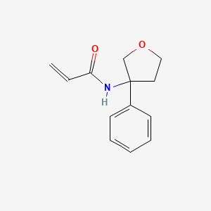 N-(3-Phenyloxolan-3-yl)prop-2-enamide