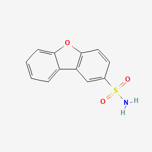 molecular formula C12H9NO3S B2652081 Dibenzofuran-2-sulfonamide CAS No. 312504-99-7