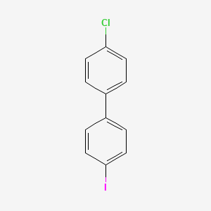 molecular formula C12H8ClI B2652136 4-Chloro-4'-iodobiphenyl CAS No. 60200-91-1