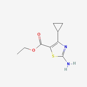 Ethyl 2-amino-4-cyclopropyl-1,3-thiazole-5-carboxylate