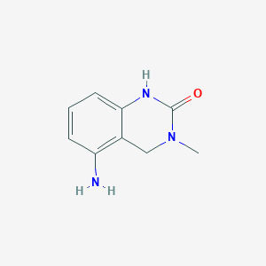 5-Amino-3-methyl-3,4-dihydroquinazolin-2(1H)-one