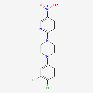 1-(3,4-Dichlorophenyl)-4-(5-nitro-2-pyridinyl)piperazine